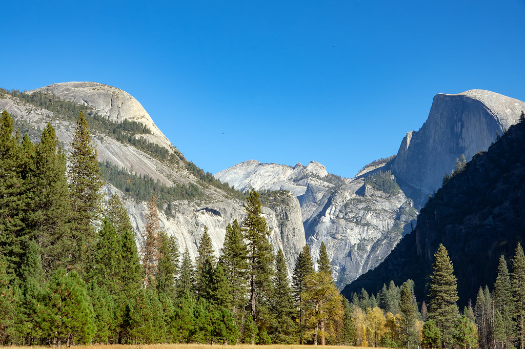 1. Yosemite National Park, California – This park is known for its granite cliffs, waterfalls, and towering trees, making it an ideal destination for nature lovers.